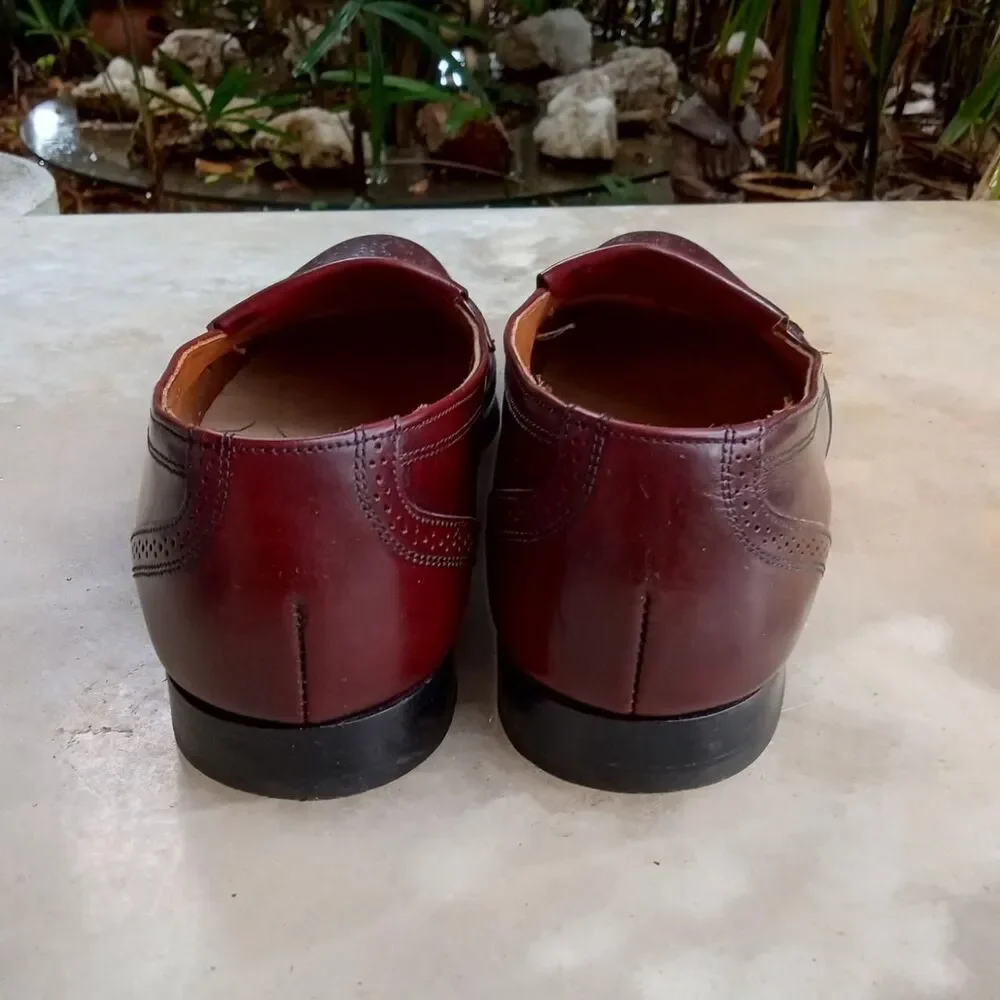 Bostonian Men's Burgundy Loafers